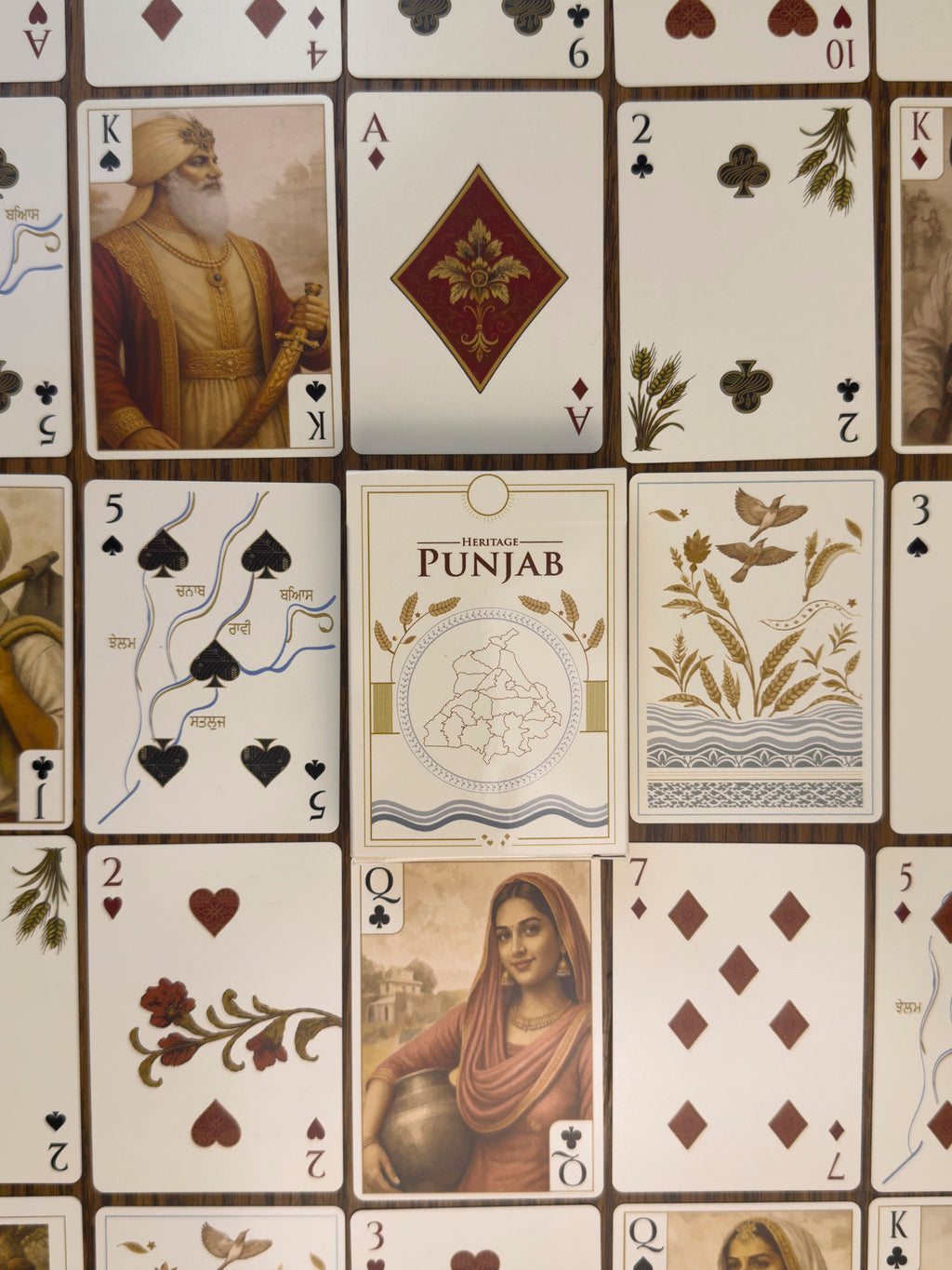 The Heritage Collection: Punjab - Premium Playing Cards